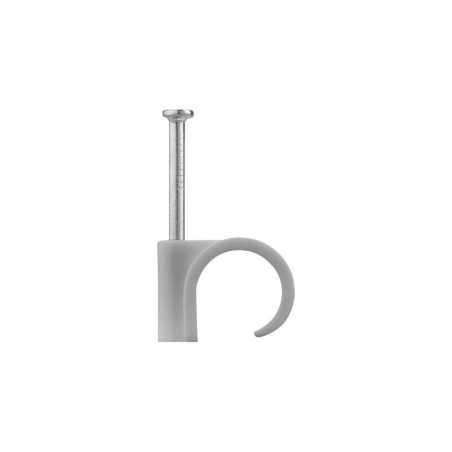 Lot de 50 attache-filsdiamètre de 12 à  16 mm L. 26 mm gris