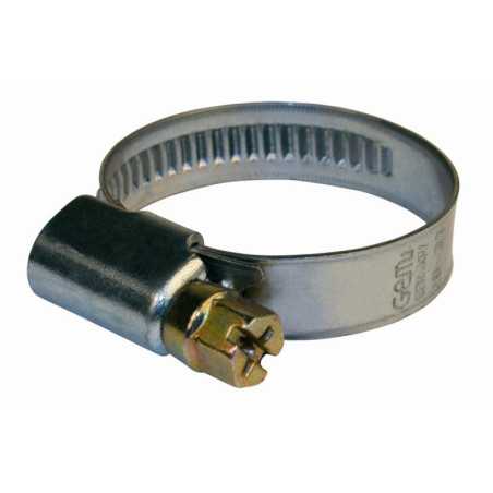 Collier de serrage Inox Largeur 8Mm Diametre Mini 13Mm -Maxi 24Mm 2 Pc