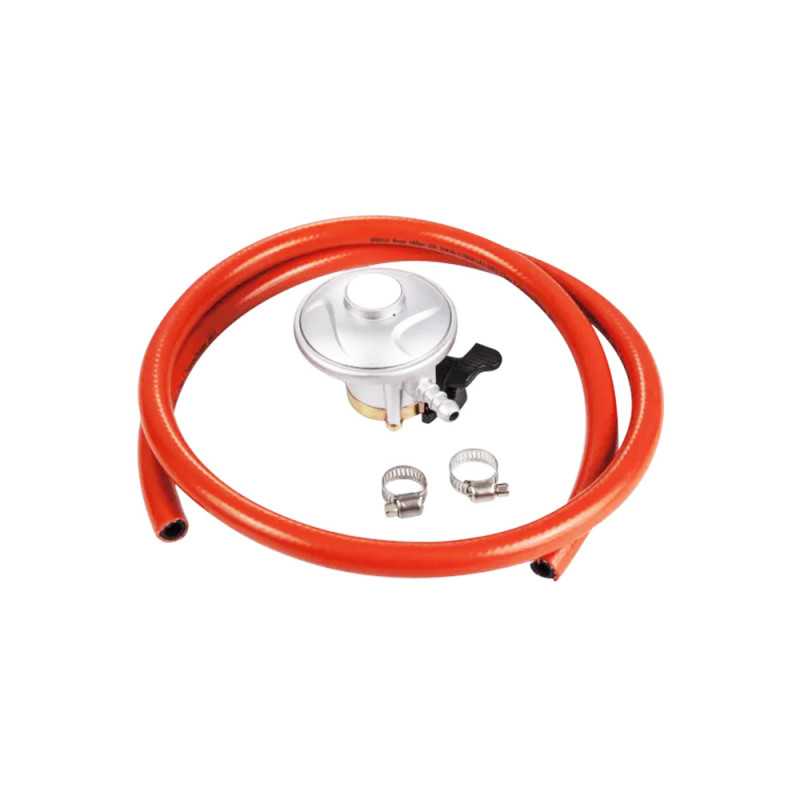 Détendeur à clipser avec un tuyau à gaz