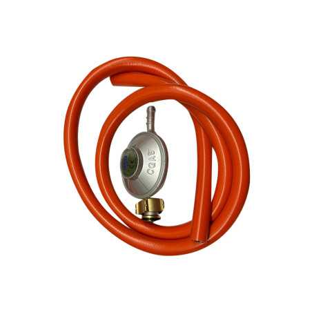 Détendeur à visser + tuyau à gaz 0.5m