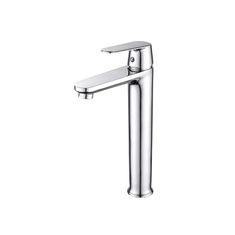 Mélangeur de lavabo zinc naijie ceram tuyau alu 50cm EPDM