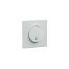Poussoir sonnette gris 6A -  - meilleure qualité