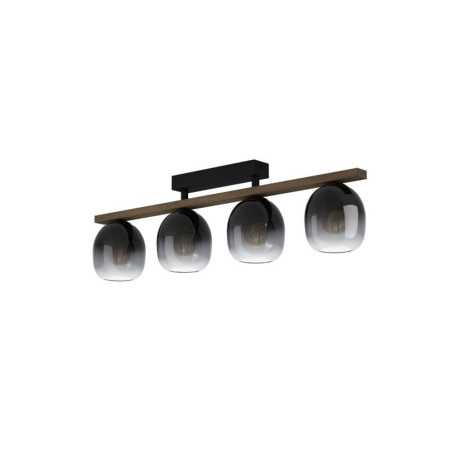 Plafonnier transparent FILAGO 4E27