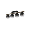 Plafonnier transparent FILAGO 4E27