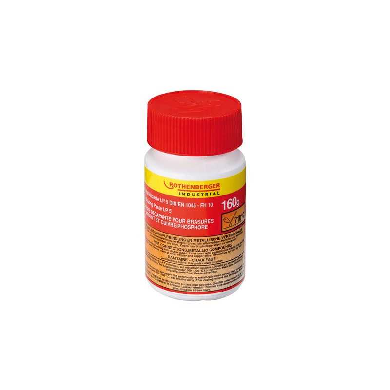 Pâte décapante pour argent et cuivre - Phosphore 160 G Rothenberger