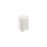 Lot de 4 Supports autocollants Barre de Vitrage 10 Mm Transparent Brut Inspire