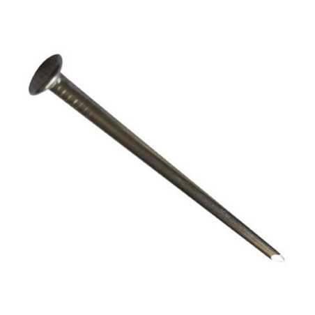 Lot de 9 clous en acier poli long 110 X Diam 4.9 Mm