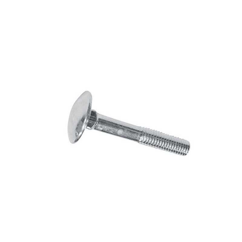 Lot de 4 Boulons Trcc Acier Zingué L.50.0 X Diam.7 Mm Standers