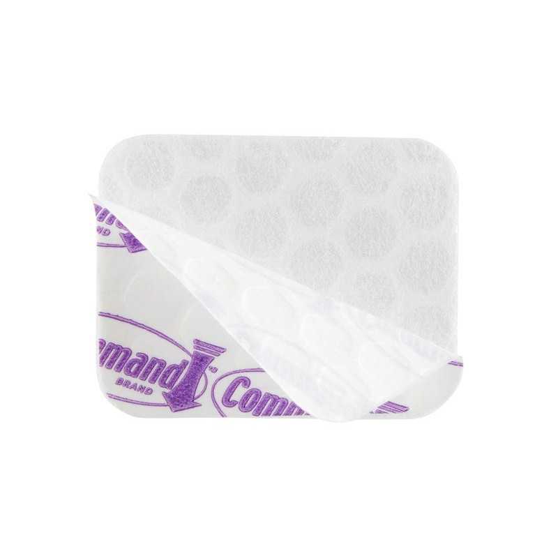 Lot de 24 languettes adhésives adjustables COMMAND transparent