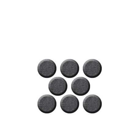 Lot de 8 patins feutre adhésif SCOTCH diam. 22 mm gris