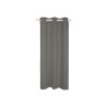 Rideau occultant aspect lin Aleyna gris anthracite l.140 x H.280 cm -  - meilleure qualité