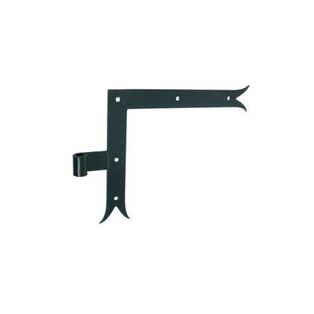 Paire DEquerres Acier Prépeint H.250 X L.300 X P.21 Mm