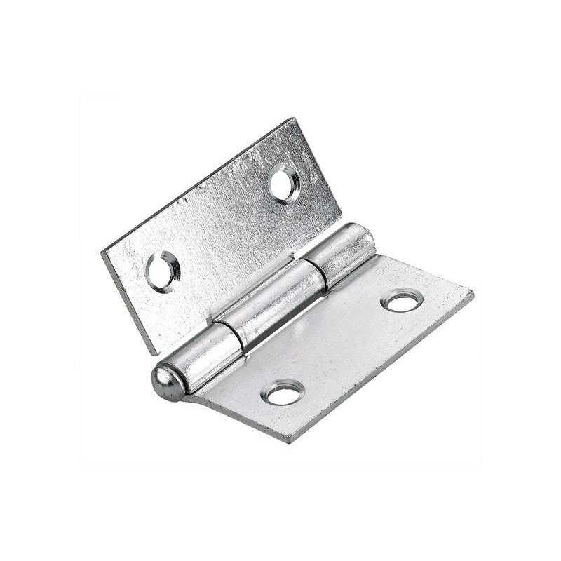 Lot de 2 charnières universel acier pour meubleHETTICH L.50 x l.52 mm