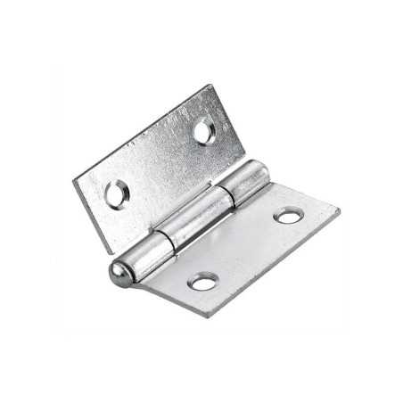 Lot de 2 charnières universel acier pour meubleHETTICH L.50 x l.52 mm