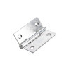 Lot de 2 charnières universel acier pour meuble L.36 x l.45 mm