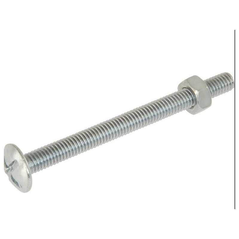 Boulon acier tete ronde phillips SUKI 6 x L.60 mm