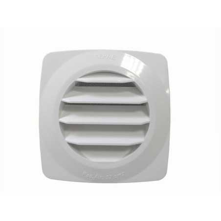 Grille d'aération abs naturel L.12.5 x l.12.5 cm -  - meilleure qualité