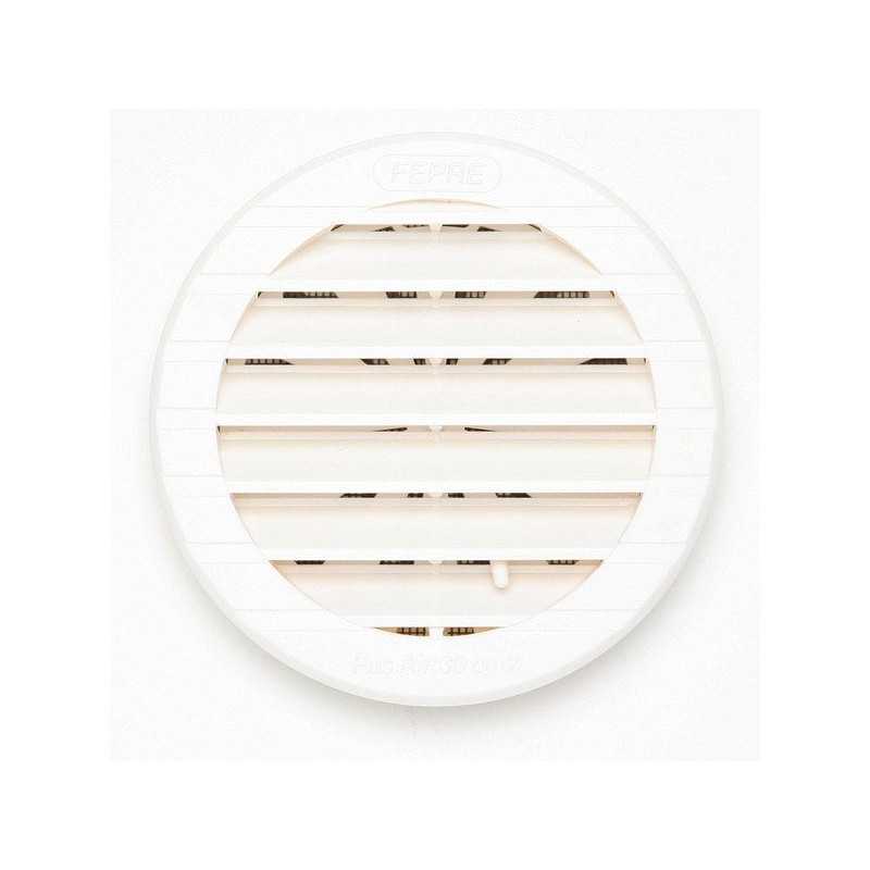 Grille d'aération abs naturel Diam.12 cm -  - meilleure qualité