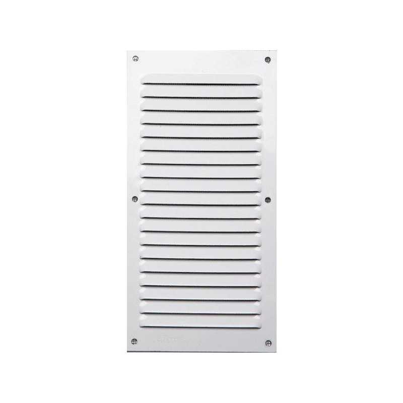 Grille d'aération aluminium laqué L.20 x l.10 cm -  - meilleure qualité