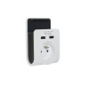 Chargeur USB sans fil 1 prise LEXMAN blanc