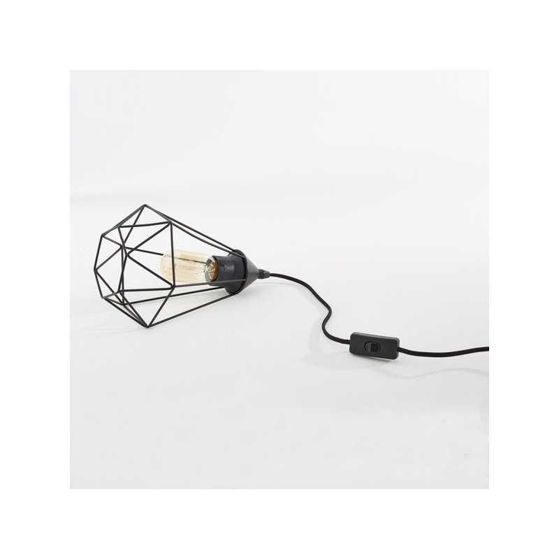 Lampe Design Acier Inox Noir Inspire Byron