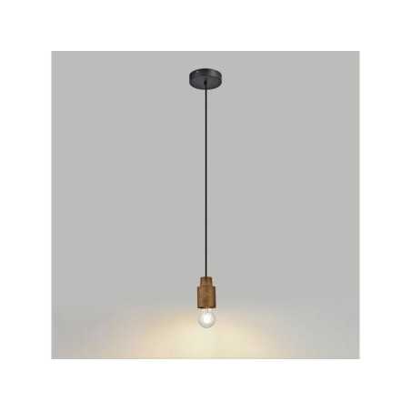 Monture E27 INSPIRE bois noir