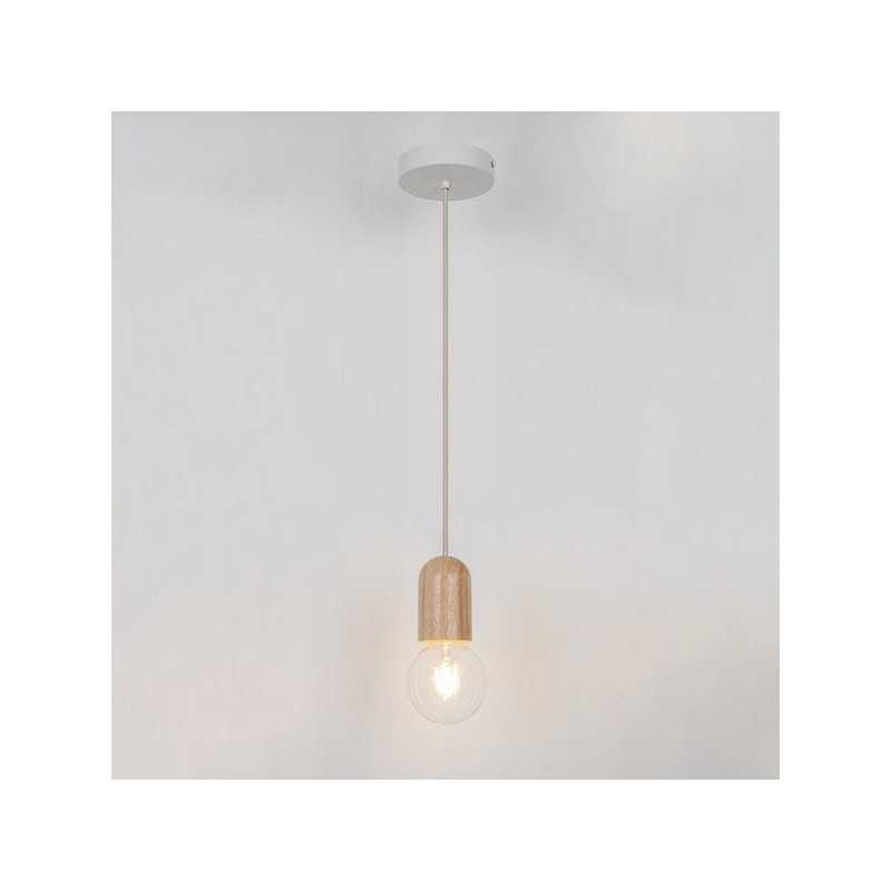 Monture E27 INSPIRE bois blanc