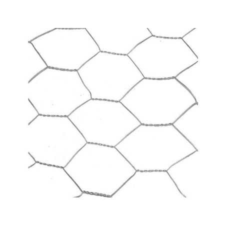 Grillage pour animaux Triple Torsion Gris H.1 X L.10 M Maille H.40 X L.40 Mm