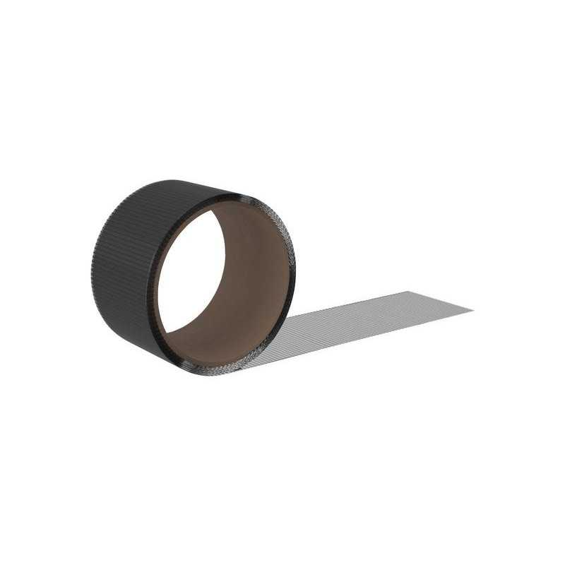 Kit de reparation pour moustiquaire noir