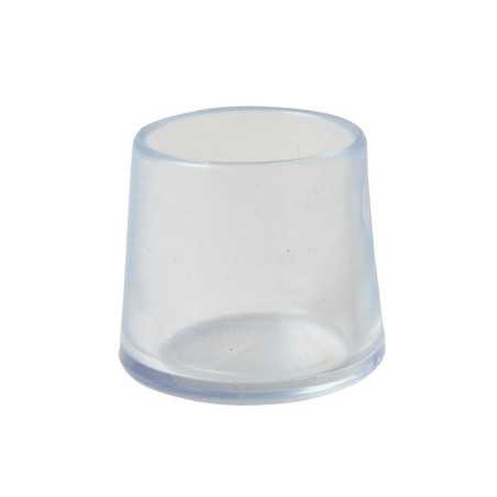 Lot de 4 embouts enveloppant transparent 16mm