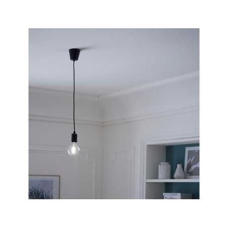Monture composable Coloma E27 INSPIRE silicone noir