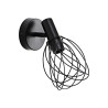 Spot design fer noir mat e14 INSPIRE Merone