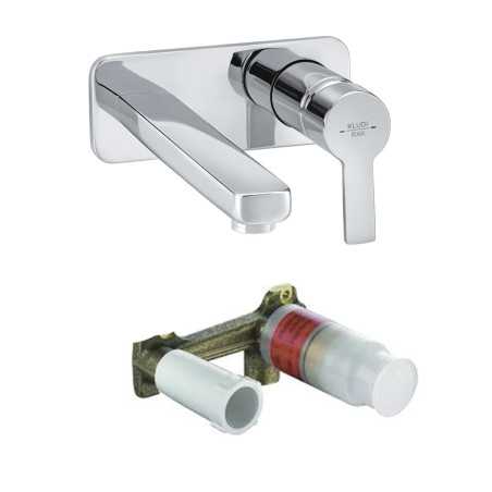 Mitigeur mono lavabo 2 trous à encastrer chromé | Sanifer