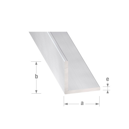 Cornière  30x30x1,5mm 1M alu anodisé. incolore uc5 | Sanifer
