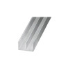 Profilé 16x10 Dble U 2M alu brut | Sanifer