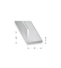 Cornière égale 10mm 2M alu brut | Sanifer