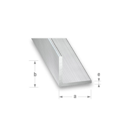 Cornière égale 10mm 2M alu brut | Sanifer