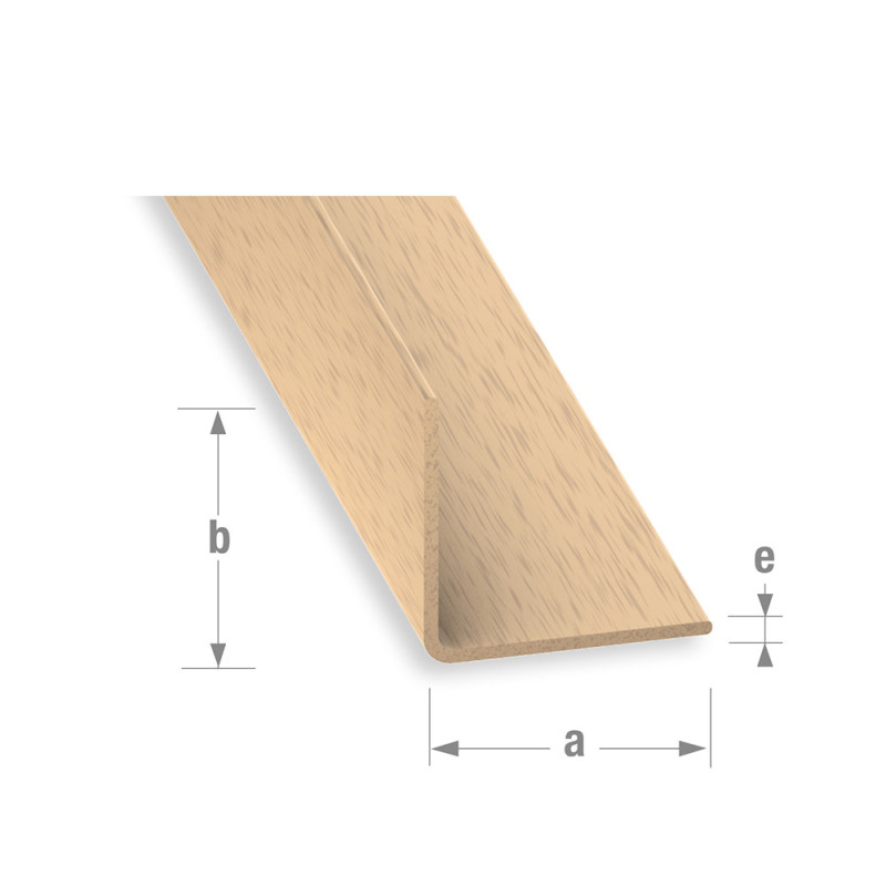 Cornière PVC blanc 20 x 20 mm, 2,5 m | Castorama