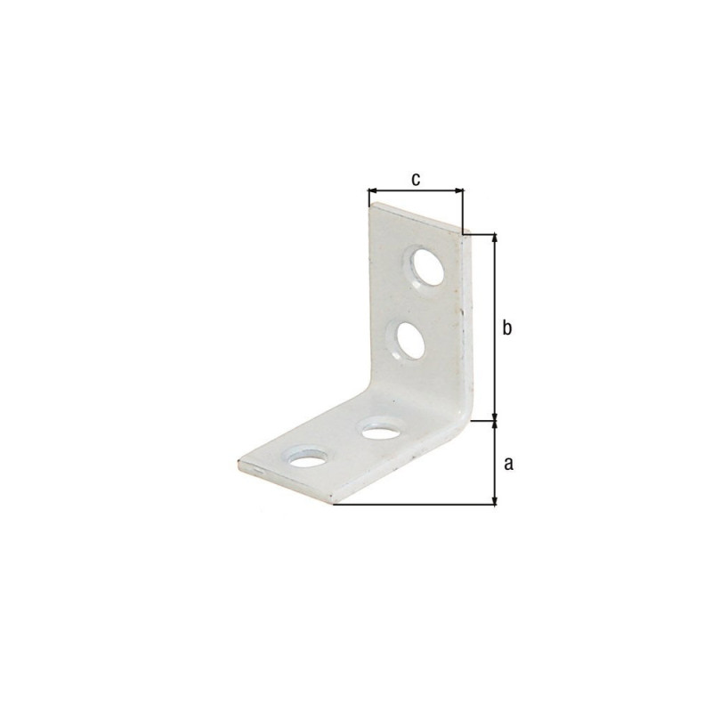 Equerre de chaise blanc 40X40X15 | Sanifer