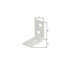 Equerre de chaise blanc 40X40X15 | Sanifer