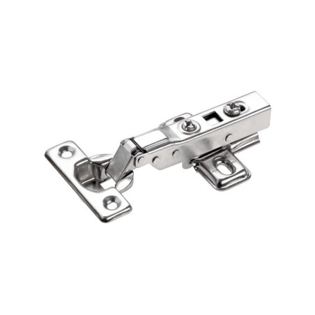 Charniére invisible acier pour meuble, 1/2 applique entraxe 38 mm D.26 mm|Sanifer