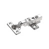 Charniére invisible acier pour meuble, 1/2 applique entraxe 38 mm D.26 mm|Sanifer