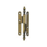 Paumelle acier pour meuble Hettich, L.80 X L.45 Mm|Sanifer