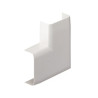 Lot de 2 angles plats blanc pour moulure  H. 2.6 X P.1.5 Cm|Sanifer