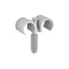 Lot de 10 clips parapluies doubles, diam. 20 mm|Sanifer