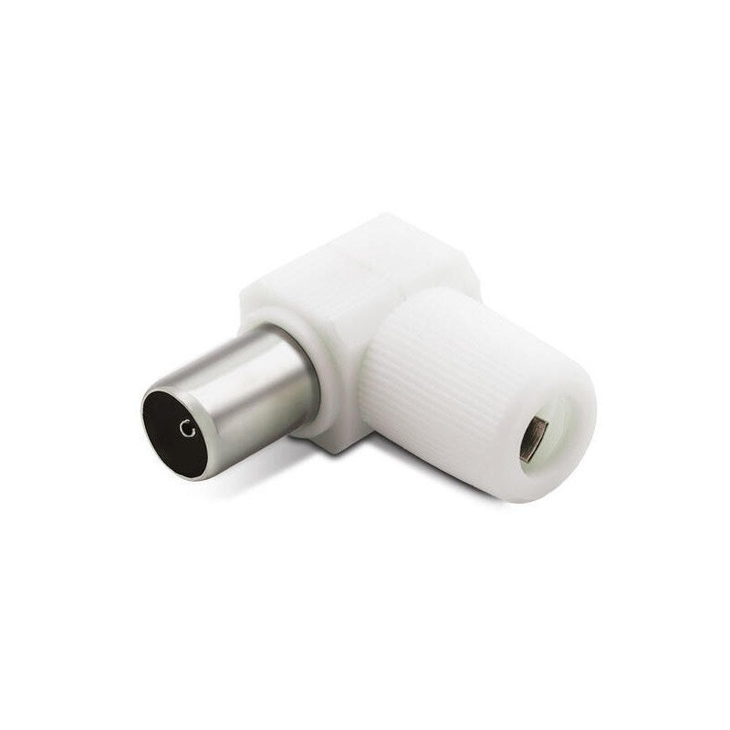 Fiche coudee TV femelle 9.52mm, Metronic|Sanifer
