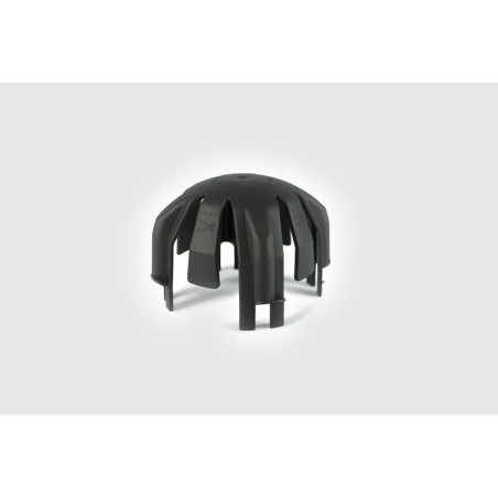 Lot de 3 cloches de protection pour spot à Encastrer Fixe Noir|Sanifer