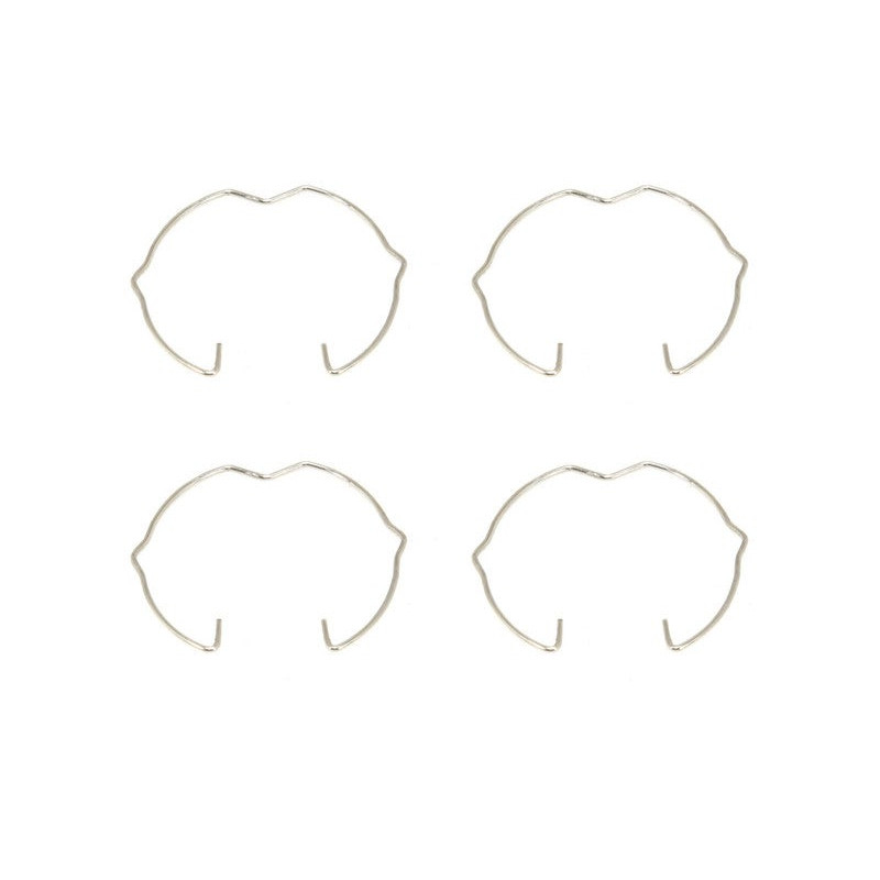 Lot de 4 ressorts anneau fixe INSPIRE acier|Sanifer