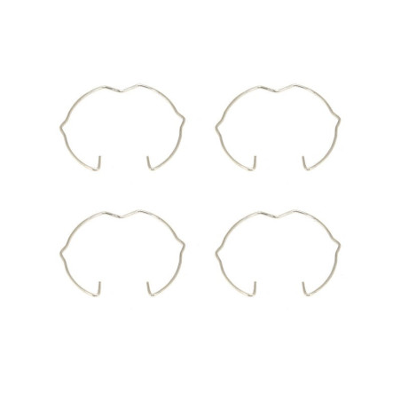 Lot de 4 ressorts anneau fixe INSPIRE acier|Sanifer