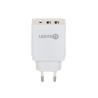 Chargeur USB multimédia blanc LEXMAN|Sanifer